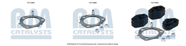 BM Catalysts FK11396 Mounting Kit, soot/particulate filter