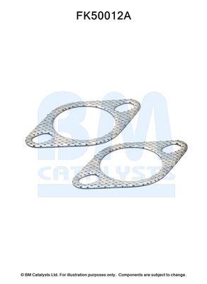 Mounting Kit, exhaust pipe BM Catalysts FK50012