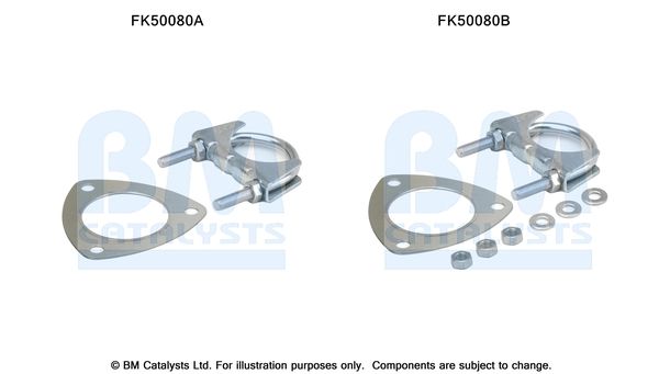 BM Catalysts FK50080 Mounting Kit, exhaust pipe