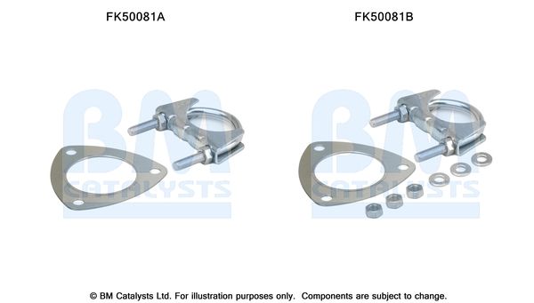 BM Catalysts FK50081 Mounting Kit, exhaust pipe