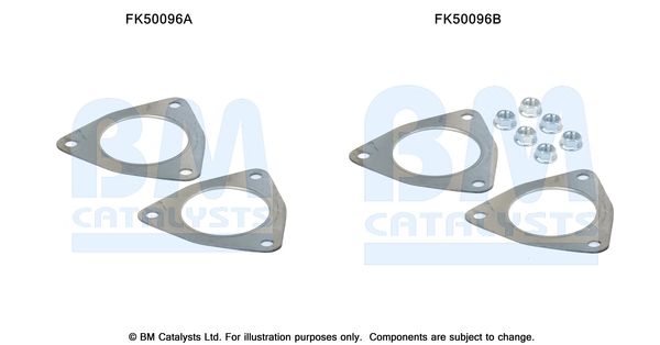 BM Catalysts FK50096 Mounting Kit, exhaust pipe