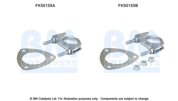 BM Catalysts FK50155 Mounting Kit, exhaust pipe