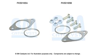 Mounting Kit, exhaust pipe BM Catalysts FK50165