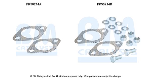 BM Catalysts FK50214 Mounting Kit, exhaust pipe