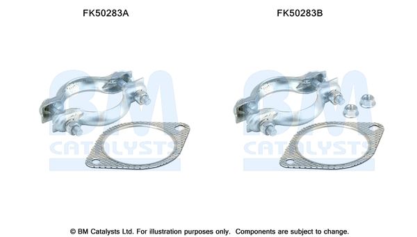 BM Catalysts FK50283 Mounting Kit, exhaust pipe