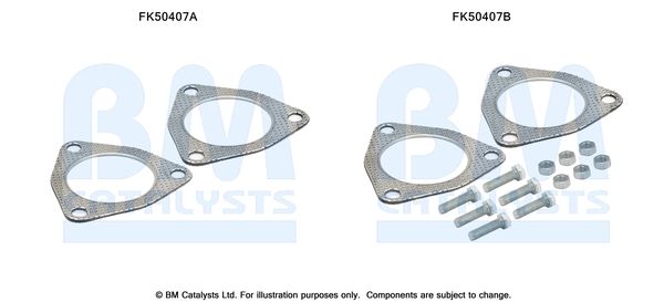 BM Catalysts FK50407 Mounting Kit, exhaust pipe