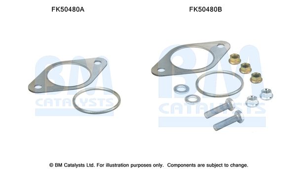 BM Catalysts FK50480 Mounting Kit, exhaust pipe