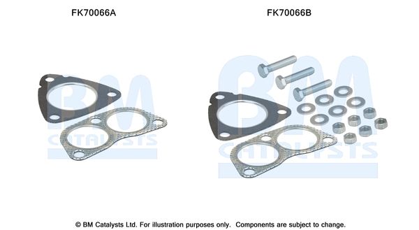 BM Catalysts FK70066 Mounting Kit, exhaust pipe