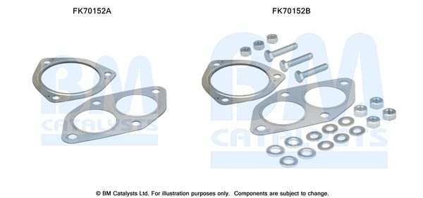 BM Catalysts FK70152 Mounting Kit, exhaust pipe