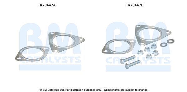 BM Catalysts FK70447 Mounting Kit, exhaust pipe