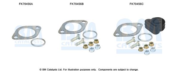 BM Catalysts FK70456 Mounting Kit, exhaust pipe