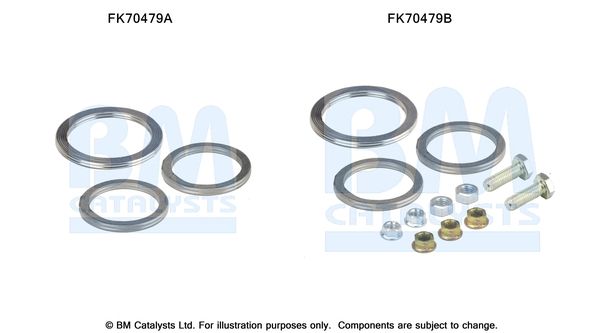 BM Catalysts FK70479 Mounting Kit, exhaust pipe