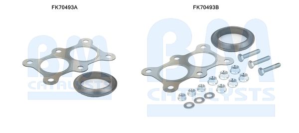 BM Catalysts FK70493 Mounting Kit, exhaust pipe