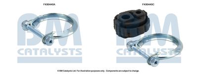 Mounting Kit, catalytic converter BM Catalysts FK80440