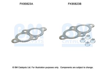 Mounting Kit, catalytic converter BM Catalysts FK90823