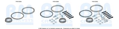 Mounting Kit, catalytic converter BM Catalysts FK91259