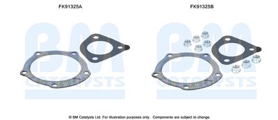Mounting Kit, catalytic converter BM Catalysts FK91325
