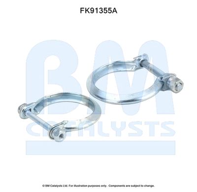 Mounting Kit, catalytic converter BM Catalysts FK91355
