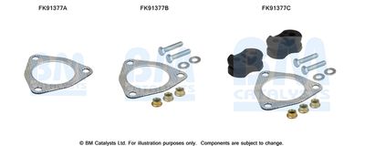 Mounting Kit, catalytic converter BM Catalysts FK91377