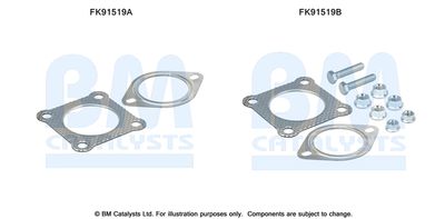 Mounting Kit, catalytic converter BM Catalysts FK91519