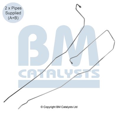 Pressure Pipe, pressure sensor (soot/particulate filter) BM Catalysts PP11091C
