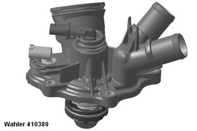 Thermostat, coolant BorgWarner (Wahler) 410389.103D