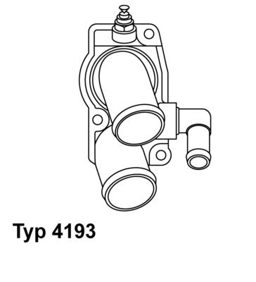 BorgWarner (Wahler) 4193.92D Thermostat, coolant