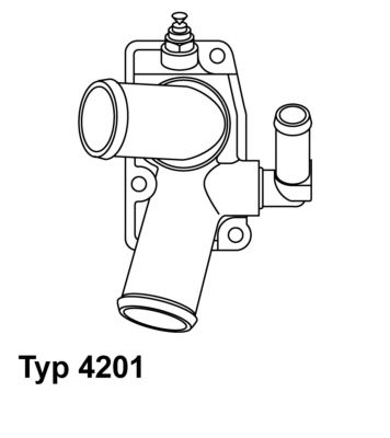 BorgWarner (Wahler) 4201.92D Thermostat, coolant