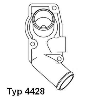 BorgWarner (Wahler) 4428.92D Thermostat, coolant