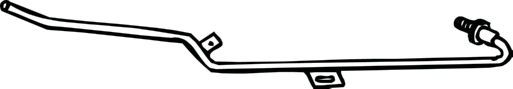 BOSAL 000-072 Pressure Pipe, pressure sensor (soot/particulate filter)