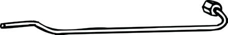 BOSAL 000-089 Pressure Pipe, pressure sensor (soot/particulate filter)