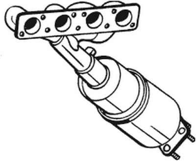 Catalytic Converter BOSAL 090-152