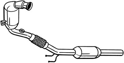 Catalytic Converter BOSAL 090-302