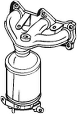 Catalytic Converter BOSAL 090-088