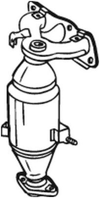 Catalytic Converter BOSAL 090-162