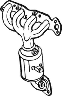 Catalytic Converter BOSAL 090-239