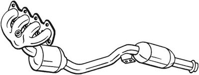 Catalytic Converter BOSAL 090-406