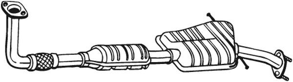 BOSAL 090-436 Catalytic Converter