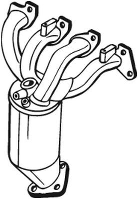 Catalytic Converter BOSAL 090-746