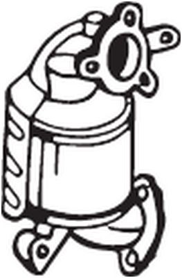 BOSAL 097-587 Soot/Particulate Filter, exhaust system