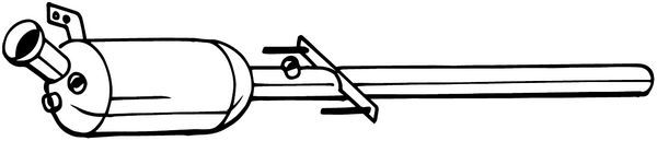 BOSAL 097-860 Soot/Particulate Filter, exhaust system