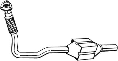 Catalytic Converter BOSAL 099-051