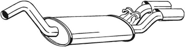 BOSAL 105-127 Rear Muffler