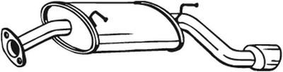 Rear Muffler BOSAL 128-003