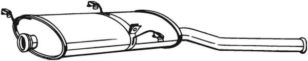 BOSAL 135-237 Rear Muffler