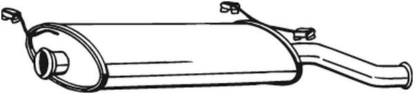 BOSAL 135-243 Rear Muffler