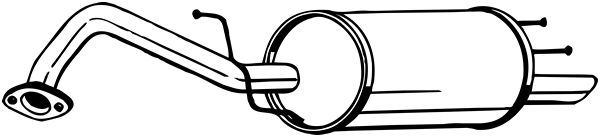 BOSAL 141-009 Rear Muffler