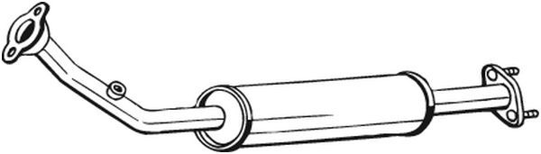 BOSAL 142-101 Front Muffler