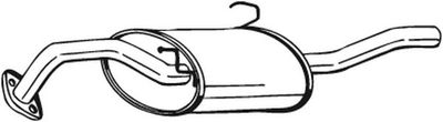 Rear Muffler BOSAL 142-727
