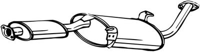 Centre Muffler BOSAL 145-015